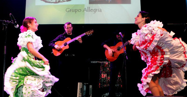 spanje thema feest muziekanten